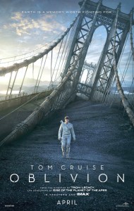 Oblivion poster Tom Cruise