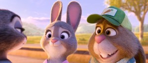 Bunny Judy Hopps, voiced by Ginnifer Goodwin