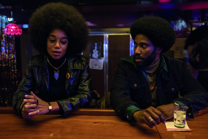 image film laura harrier john david washington blackkklansman