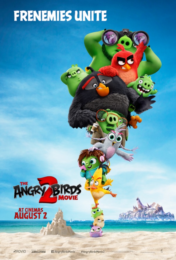 Image of a poster for the film Angry Birds 2