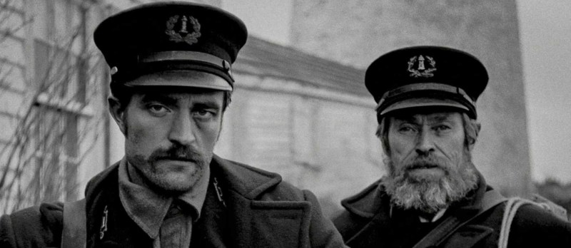 The Lighthouse a horror starring Robert Pattinson and Willem Dafoe