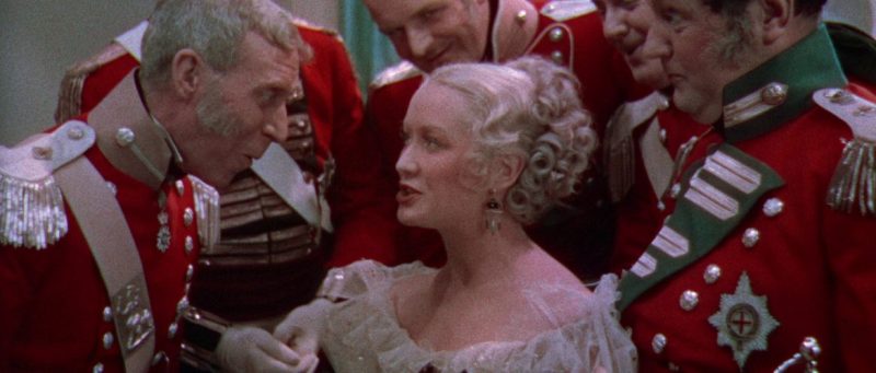 Miriam Hopkins with soldiers Becky Sharp (1935)