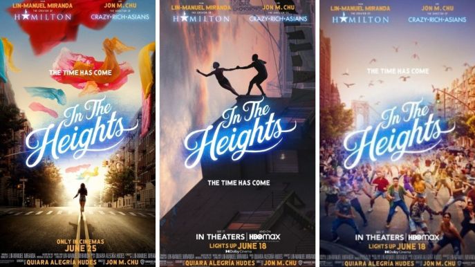 in the Heights (2021) movie posters